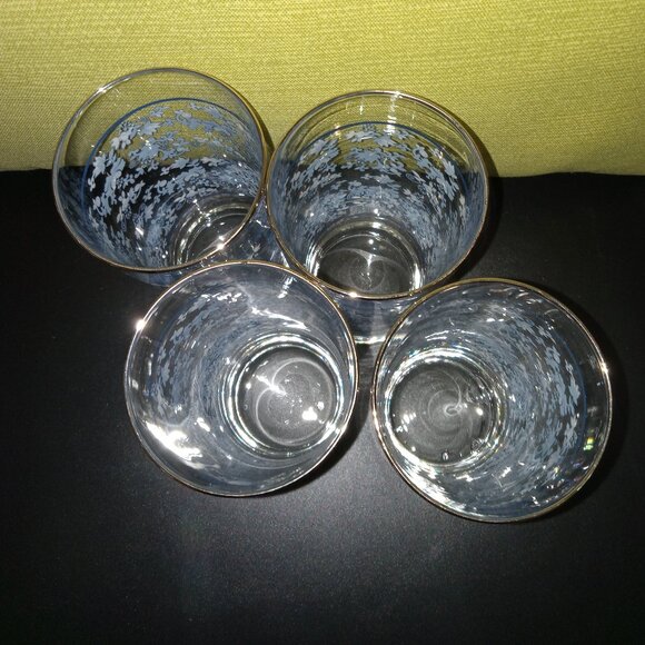 Set of 4 floral SPODE high ball glasses from the "Spode Blue Room Collection". - Picture 3 of 3